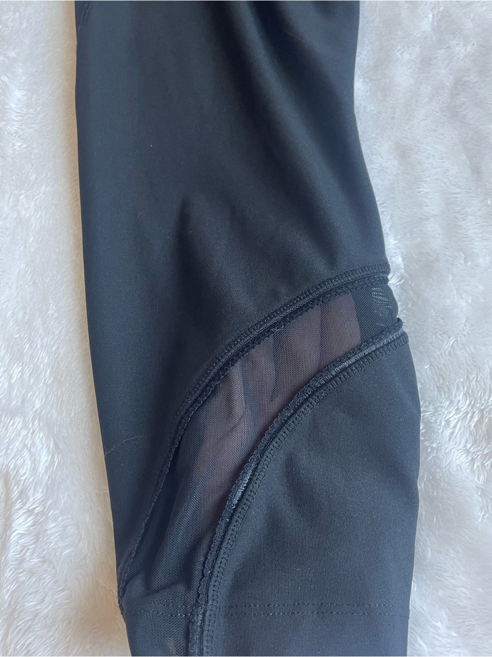Avia Women’s Black Performance Athletic Leggings - Cropped style - Picture 5 of 5